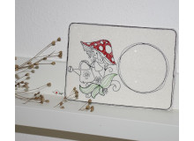 Stickdatei - Pilz Fäulein 7